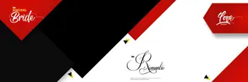 Royal & Rich Maroon Wedding Album 12x36 PSD with Geometric Lines