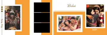 Royal Wedding Album 12x36 PSD – Glitter Accents