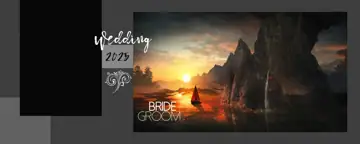 Soft Pastel Brush Strokes Karizma Photo Album 12x30 PSD
