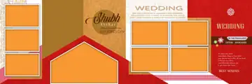 Soft Pastel & Charming Wedding Album 12x36 PSD with Silk Texture