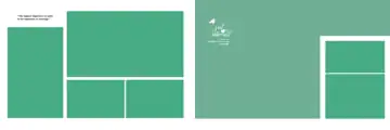 Soft Pastel & Minimal Wedding Album 12x36 PSD with Peacock Art