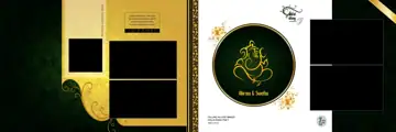 Soft Pastel & Royal Wedding Album 12x36 PSD with Temple Motif