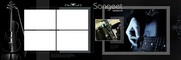 Soft Pastel Wedding Album 12x36 PSD – Glitter Accents
