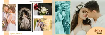Soft Pastel Wedding Album 12x36 PSD – Rose Petals