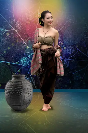Studio Background PSD in Fresh Lotus Design Style