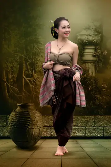 Studio Background PSD in Ornate Lotus Design Style