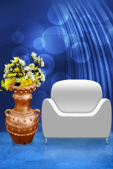 Studio Background PSD in Royal Glitter Accents Style