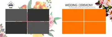 Stylish & Ornate Wedding Album 12x36 PSD with Glitter Accents