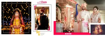 Stylish & Regal Wedding Album 12x36 PSD with Mandala Art