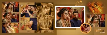 Timeless Album 12x36 PSD for Muslim Wedding – Pastel Clouds