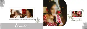 Timeless & Golden Wedding Album 12x36 PSD with Mandala Art