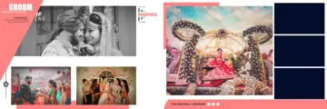 Timeless Karizma Wedding Album 12x36 PSD with Pastel Clouds