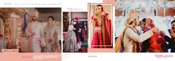 Timeless & Ornate Wedding Album 12x36 PSD with Bokeh Lights