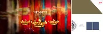 Timeless & Premium Wedding Album 12x36 PSD with Mandala Art