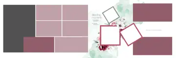 Traditional & Elegant Wedding Album 12x36 PSD with Silk Texture