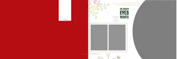 Traditional & Fresh Wedding Album 12x36 PSD with Silk Texture