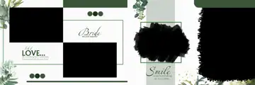 Traditional & Regal Wedding Album 12x36 PSD with Royal Arch