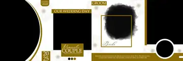 Traditional & Rich Maroon Wedding Album 12x36 PSD with Rose Petals