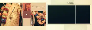 Traditional Wedding Album 12x36 PSD with Mandala Art
