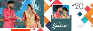Vibrant Album 12x36 PSD for Pre-Wedding – Rose Petals
