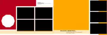 Vibrant & Premium Wedding Album 12x36 PSD with Mandala Art