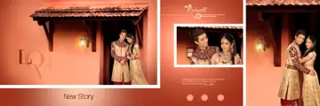 Vibrant Wedding Album 12x36 PSD – Mandala Art