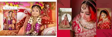 Vibrant Wedding Album 12x36 PSD – Temple Motif