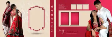Wedding Album 12x36 PSD – Artistic Temple Motif Design