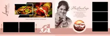 Wedding Album 12x36 PSD – Charming Brush Strokes Design