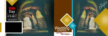 Wedding Album 12x36 PSD – Classic Lace Ornaments Design