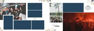 Wedding Album 12x36 PSD – Elegant Lace Ornaments Design