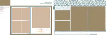 Wedding Album 12x36 PSD – Elegant Vintage Frame Design