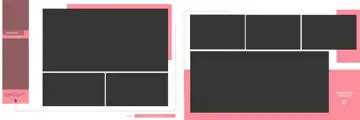 Wedding Album 12x36 PSD – Elegant Watercolour Splash Design