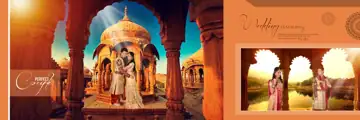 Wedding Album 12x36 PSD – Fresh Kolam Pattern Design