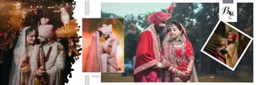 Wedding Album 12x36 PSD – Graceful Bokeh Lights Design