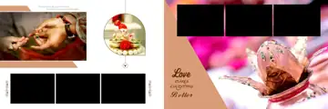 Wedding Album 12x36 PSD – Luxury Silk Texture Design