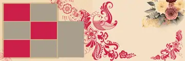 Wedding Album 12x36 PSD – Minimal Lace Ornaments Design