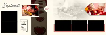 Wedding Album 12x36 PSD – Minimal Royal Arch Design