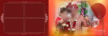 Wedding Album 12x36 PSD – Minimal Silk Texture Design