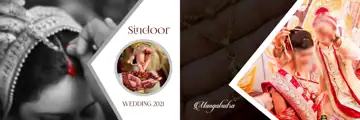 Wedding Album 12x36 PSD – Minimal Watercolour Splash Design