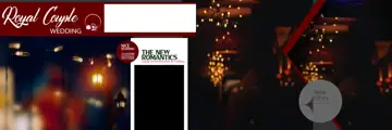 Wedding Album 12x36 PSD – Modern Bokeh Lights Design