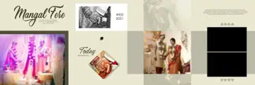Wedding Album 12x36 PSD – Modern Lace Ornaments Design