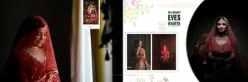 Wedding Album 12x36 PSD – Ornate Paisley Pattern Design