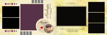 Wedding Album 12x36 PSD – Regal Bokeh Lights Design