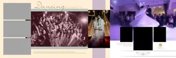 Wedding Album 12x36 PSD – Soft Pastel Geometric Lines Design