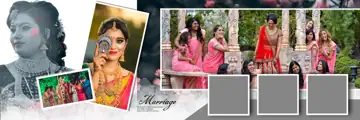 Wedding Album 12x36 PSD – Soft Pastel Watercolour Splash Design