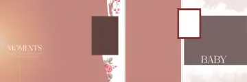 Wedding Album 12x36 PSD – Stylish Lotus Design