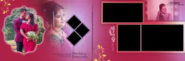 Wedding Album 12x36 PSD – Timeless Rose Petals Design