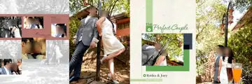 Wedding Album 12x36 PSD – Traditional Brush Strokes Design