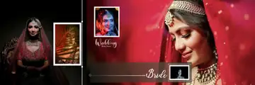 Wedding Album 12x36 PSD – Traditional Watercolour Splash Design